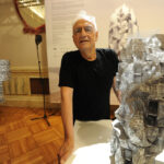 Frank O. Gehry e il plastico del LUMA Arles, Parc des Ateliers