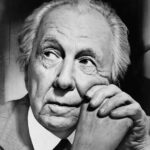 Foto-ritratto di Frank Lloyd Wright